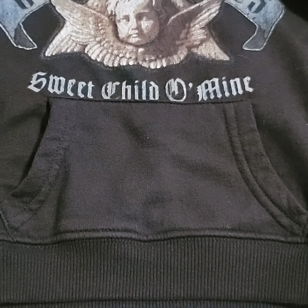 GUNS N' ROSES SWEET CHILD O' MINE BLACK HOODIE SIZE 3T